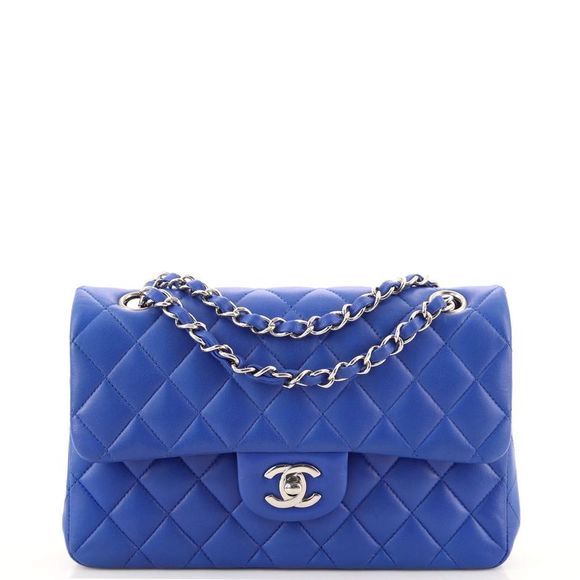 CHANEL Bags Chanel Classic Double Flap Bag Quilted Lambskin Small